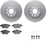 Order DYNAMIC FRICTION COMPANY - 4312-74033 - Front Disc Brake Kit For Your Vehicle