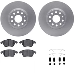 Order DYNAMIC FRICTION COMPANY - 4312-74036 - Front Disc Brake Kit For Your Vehicle