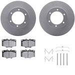Order DYNAMIC FRICTION COMPANY - 4312-76001 - Front Disc Brake Kit For Your Vehicle