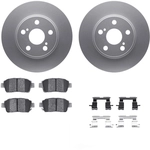 Order DYNAMIC FRICTION COMPANY - 4312-76033 - Front Disc Brake Kit For Your Vehicle