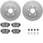 Order DYNAMIC FRICTION COMPANY - 4312-76040 - Front Disc Brake Kit For Your Vehicle