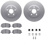 Order DYNAMIC FRICTION COMPANY - 4312-76041 - Front Disc Brake Kit For Your Vehicle