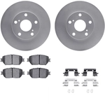 Order DYNAMIC FRICTION COMPANY - 4312-76049 - Front Disc Brake Kit For Your Vehicle
