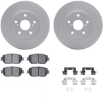 Order DYNAMIC FRICTION COMPANY - 4312-76051 - Front Disc Brake Kit For Your Vehicle