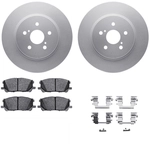 Order DYNAMIC FRICTION COMPANY - 4312-76061 - Front Disc Brake Kit For Your Vehicle
