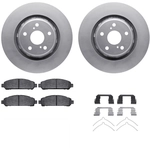 Order DYNAMIC FRICTION COMPANY - 4312-76078 - Front Disc Brake Kit For Your Vehicle
