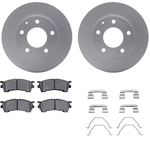 Order DYNAMIC FRICTION COMPANY - 4312-80007 - Front Disc Brake Kit For Your Vehicle