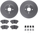 Order DYNAMIC FRICTION COMPANY - 4312-80008 - Front Disc Brake Kit For Your Vehicle