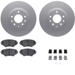 Order DYNAMIC FRICTION COMPANY - 4312-80014 - Front Disc Brake Kit For Your Vehicle