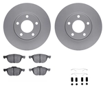 Order DYNAMIC FRICTION COMPANY - 4312-80016 - Front Disc Brake Kit For Your Vehicle