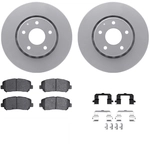 Order DYNAMIC FRICTION COMPANY - 4312-80033 - Front Disc Brake Kit For Your Vehicle