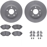 Order DYNAMIC FRICTION COMPANY - 4312-80042 - Front Disc Brake Kit For Your Vehicle
