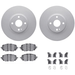 Order DYNAMIC FRICTION COMPANY - 4312-80045 - Front Disc Brake Kit For Your Vehicle