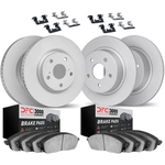 Order DYNAMIC FRICTION COMPANY - 4314-01003 - Front Disc Brake Kit For Your Vehicle