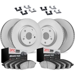 Order DYNAMIC FRICTION COMPANY - 4314-13029 - Front & Rear Disc Brake Kit For Your Vehicle