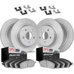 Order DYNAMIC FRICTION COMPANY - 4314-31013 - Front Disc Brake Kit For Your Vehicle