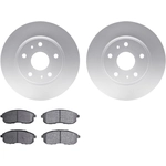 Order DYNAMIC FRICTION COMPANY - 4502-01012 - Front Disc Brake Kit For Your Vehicle