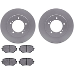 Order DYNAMIC FRICTION COMPANY - 4502-01019 - Front Disc Brake Kit For Your Vehicle