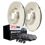 Order DYNAMIC FRICTION COMPANY - 4502-03141 - Front Disc Brake Kit For Your Vehicle