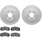 Order DYNAMIC FRICTION COMPANY - 4502-13001 - Front Disc Brake Kit For Your Vehicle