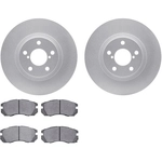 Order DYNAMIC FRICTION COMPANY - 4502-13046 - Front Disc Brake Kit For Your Vehicle