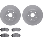Order DYNAMIC FRICTION COMPANY - 4502-13090 - Front Disc Brake Kit For Your Vehicle