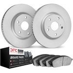 Order Ensemble de disque de frein avant de DYNAMIC FRICTION COMPANY - 4502-13091 For Your Vehicle
