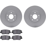 Order DYNAMIC FRICTION COMPANY - 4502-21069 - Front Disc Brake Kit For Your Vehicle