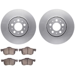 Order DYNAMIC FRICTION COMPANY - 4502-27062 - Front Disc Brake Kit For Your Vehicle