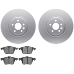 Order DYNAMIC FRICTION COMPANY - 4502-27077 - Front Disc Brake Kit For Your Vehicle