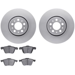 Order DYNAMIC FRICTION COMPANY - 4502-27081 - Front Disc Brake Kit For Your Vehicle