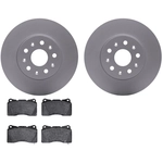 Order DYNAMIC FRICTION COMPANY - 4502-46112 - Front Disc Brake Kit For Your Vehicle