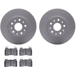Order DYNAMIC FRICTION COMPANY - 4502-46114 - Front Disc Brake Kit For Your Vehicle