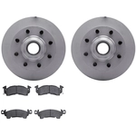 Order DYNAMIC FRICTION COMPANY - 4502-48025 - Front Disc Brake Kit For Your Vehicle
