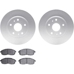 Order DYNAMIC FRICTION COMPANY - 4502-48081 - Front Disc Brake Kit For Your Vehicle