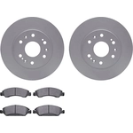 Order DYNAMIC FRICTION COMPANY - 4502-48114 - Front Disc Brake Kit For Your Vehicle