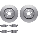 Order DYNAMIC FRICTION COMPANY - 4502-55011 - Front Disc Brake Kit For Your Vehicle