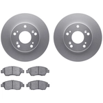 Order DYNAMIC FRICTION COMPANY - 4502-59116 - Front Disc Brake Kit For Your Vehicle