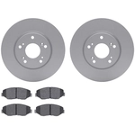 Order DYNAMIC FRICTION COMPANY - 4502-59124 - Front Disc Brake Kit For Your Vehicle