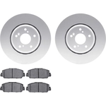 Order DYNAMIC FRICTION COMPANY - 4502-59185 - Front Disc Brake Kit For Your Vehicle