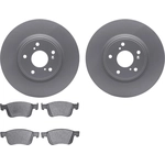 Order DYNAMIC FRICTION COMPANY - 4502-59187 - Front Disc Brake Kit For Your Vehicle