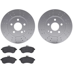 Order DYNAMIC FRICTION COMPANY - 4502-63169 - Front Disc Brake Kit For Your Vehicle