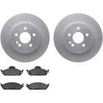 Order DYNAMIC FRICTION COMPANY - 4502-63198 - Front Disc Brake Kit For Your Vehicle