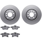 Order DYNAMIC FRICTION COMPANY - 4502-65032 - Front Disc Brake Kit For Your Vehicle