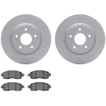 Order DYNAMIC FRICTION COMPANY - 4502-67150 - Front Disc Brake Kit For Your Vehicle