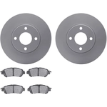 Order DYNAMIC FRICTION COMPANY - 4502-67158 - Front Disc Brake Kit For Your Vehicle