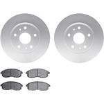 Order DYNAMIC FRICTION COMPANY - 4502-73150 - Front Disc Brake Kit For Your Vehicle