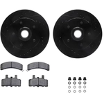 Order DYNAMIC FRICTION COMPANY - 4502-73176 - Front Disc Brake Kit For Your Vehicle