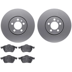 Order DYNAMIC FRICTION COMPANY - 4502-74092 - Front Disc Brake Kit For Your Vehicle