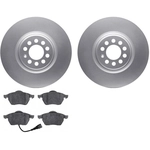 Order DYNAMIC FRICTION COMPANY - 4502-74101 - Front Disc Brake Kit For Your Vehicle